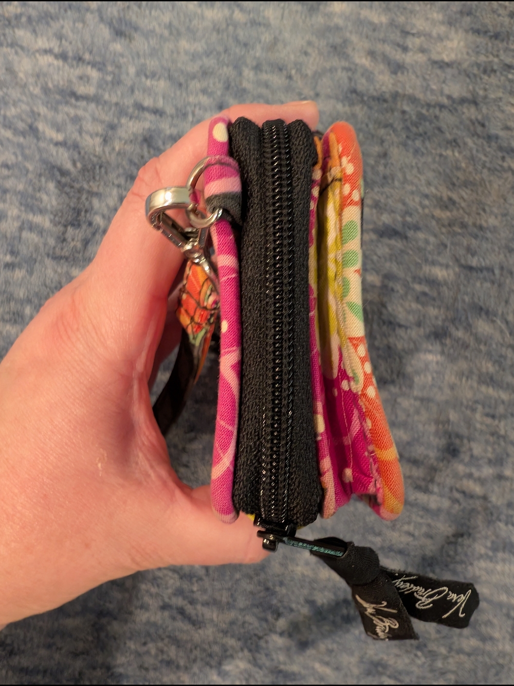 Vera Bradley Ziggy Zinnia Wristlet Wallet - Picture 5 of 9